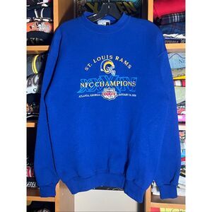 Vintage Puma NFL St. Louis Rams Superbowl Champions Sweater